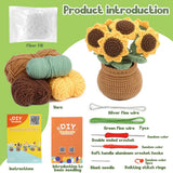 Sunflower Crochet Kit - Uzecpk.com