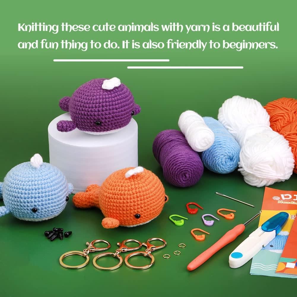 Blue Whale Crochet Kit - Uzecpk.com