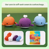 Blue Whale Crochet Kit - Uzecpk.com