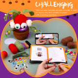 Multi-eyed Potted Halloween Crochet Kit