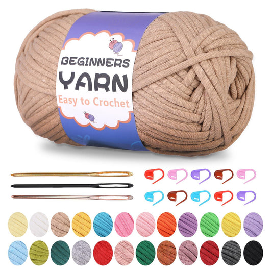 200g Cotton Easy Beginners Crochet Yarn - Uzecpk.com