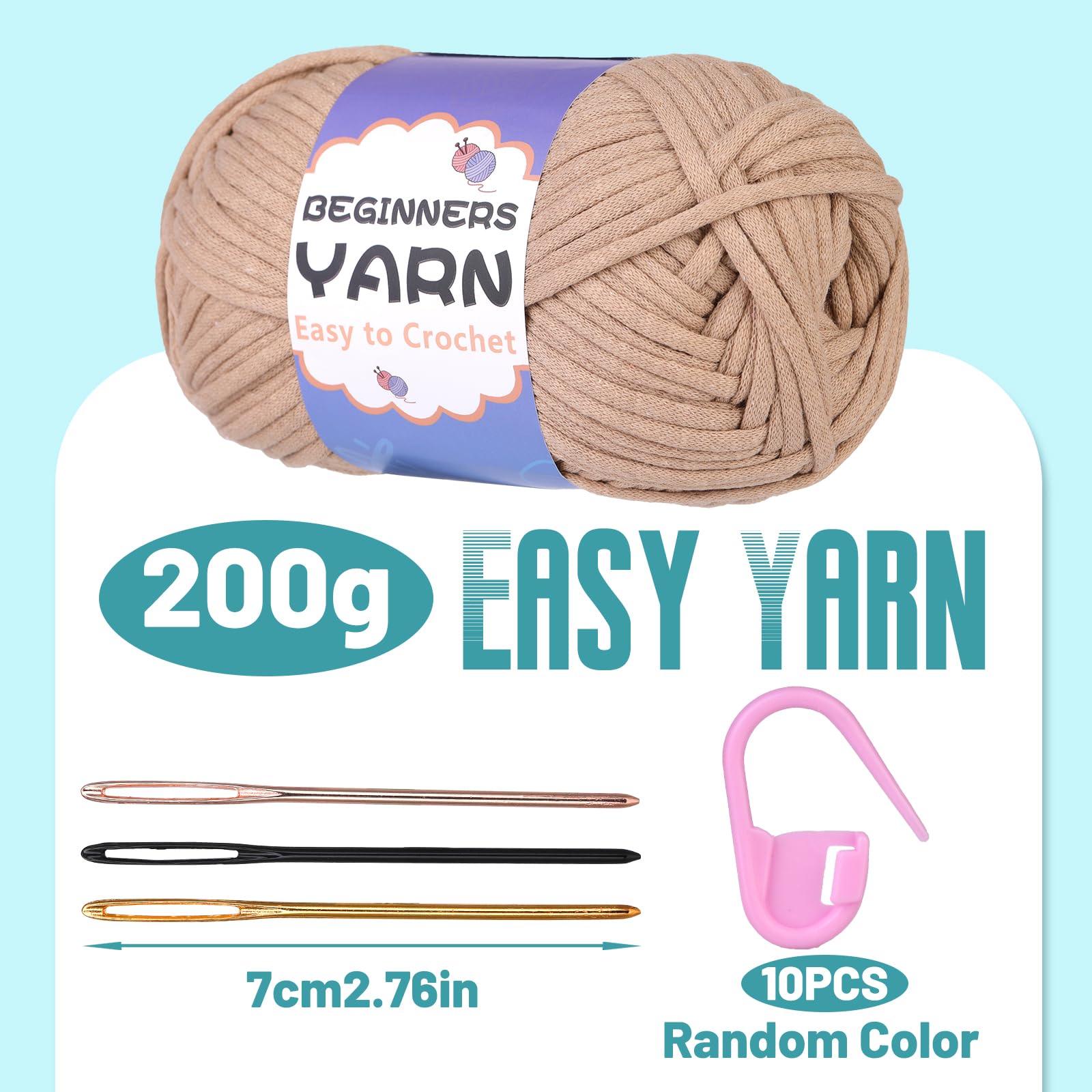 200g Cotton Easy Beginners Crochet Yarn - Uzecpk.com