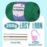 200g Cotton Easy Beginners Crochet Yarn - Uzecpk.com