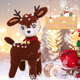 Christmas Deer Crochet Kit