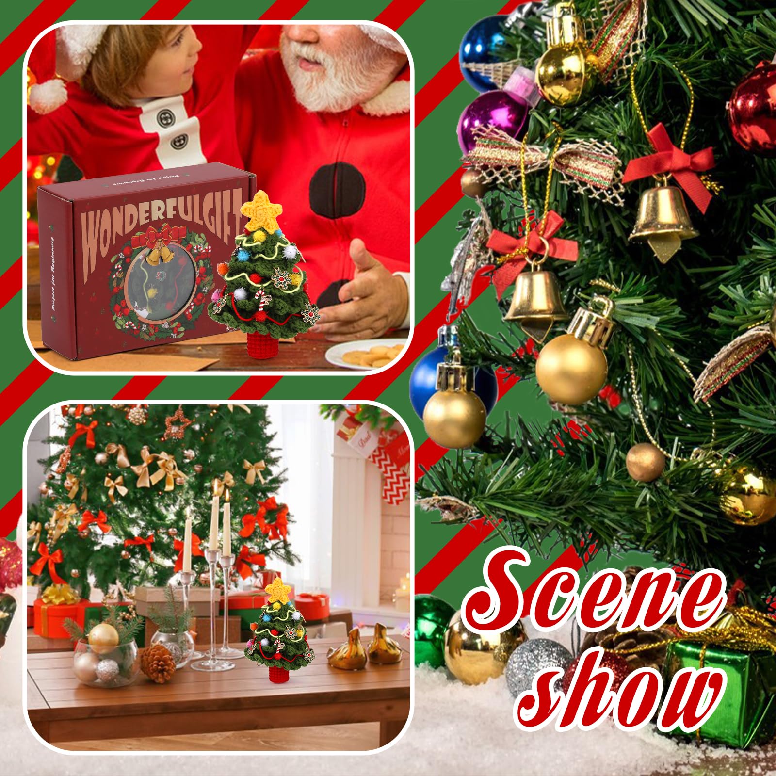 Christmas Tree Crochet Kit