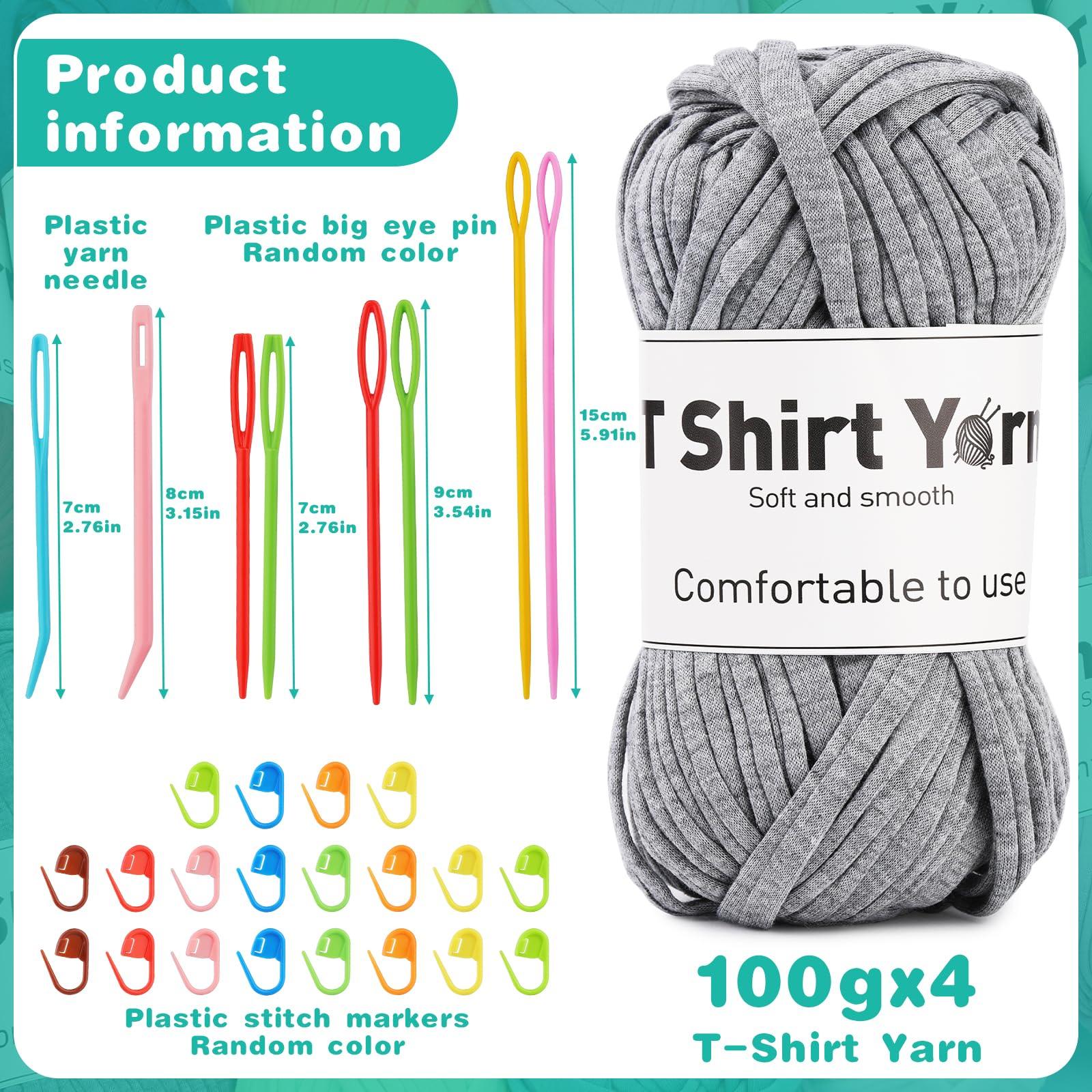 4x50g Cotton Blend Easy Beginners Crochet Yarn - Uzecpk.com