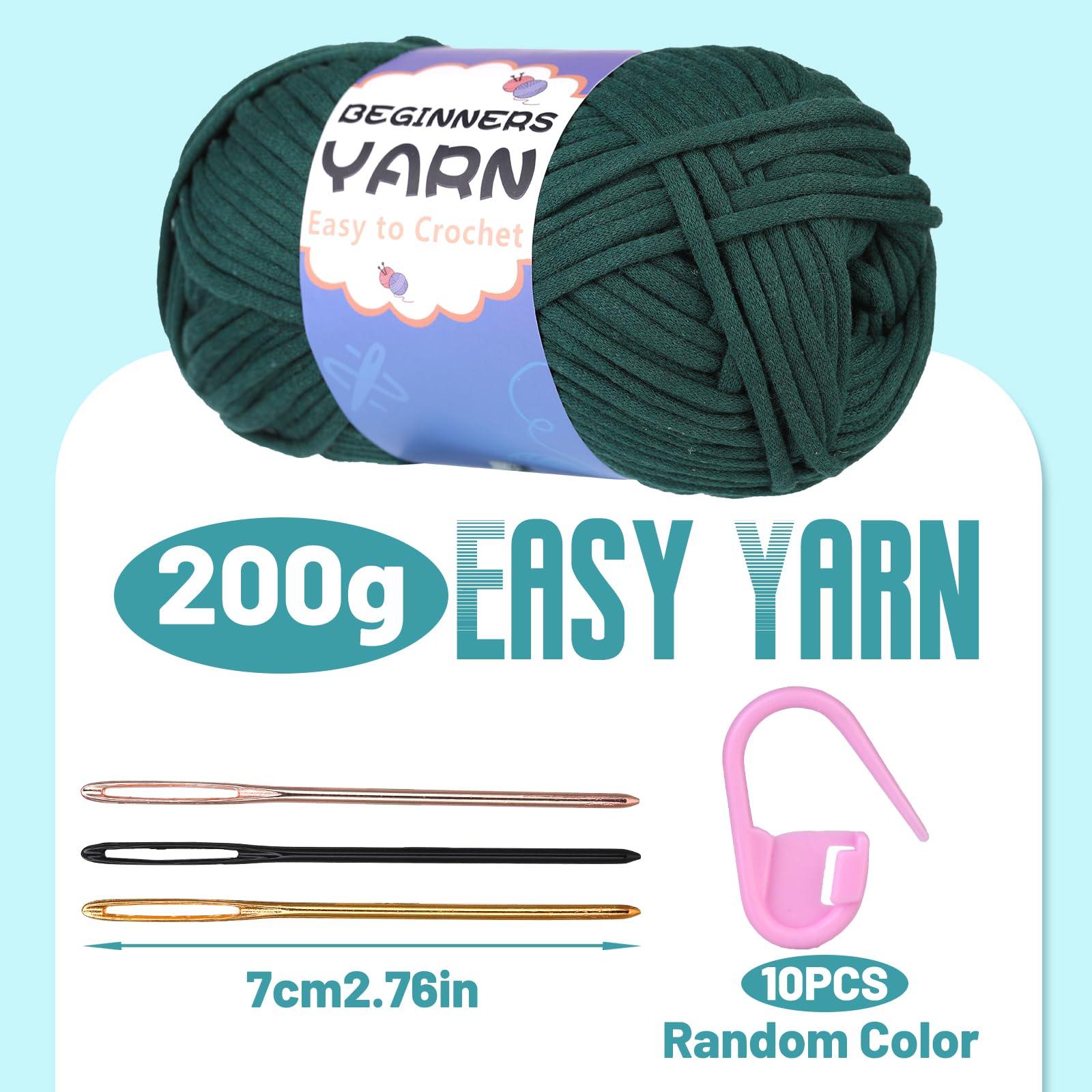 200g Cotton Easy Beginners Crochet Yarn - Uzecpk.com