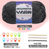 200g Cotton Easy Beginners Crochet Yarn - Uzecpk.com