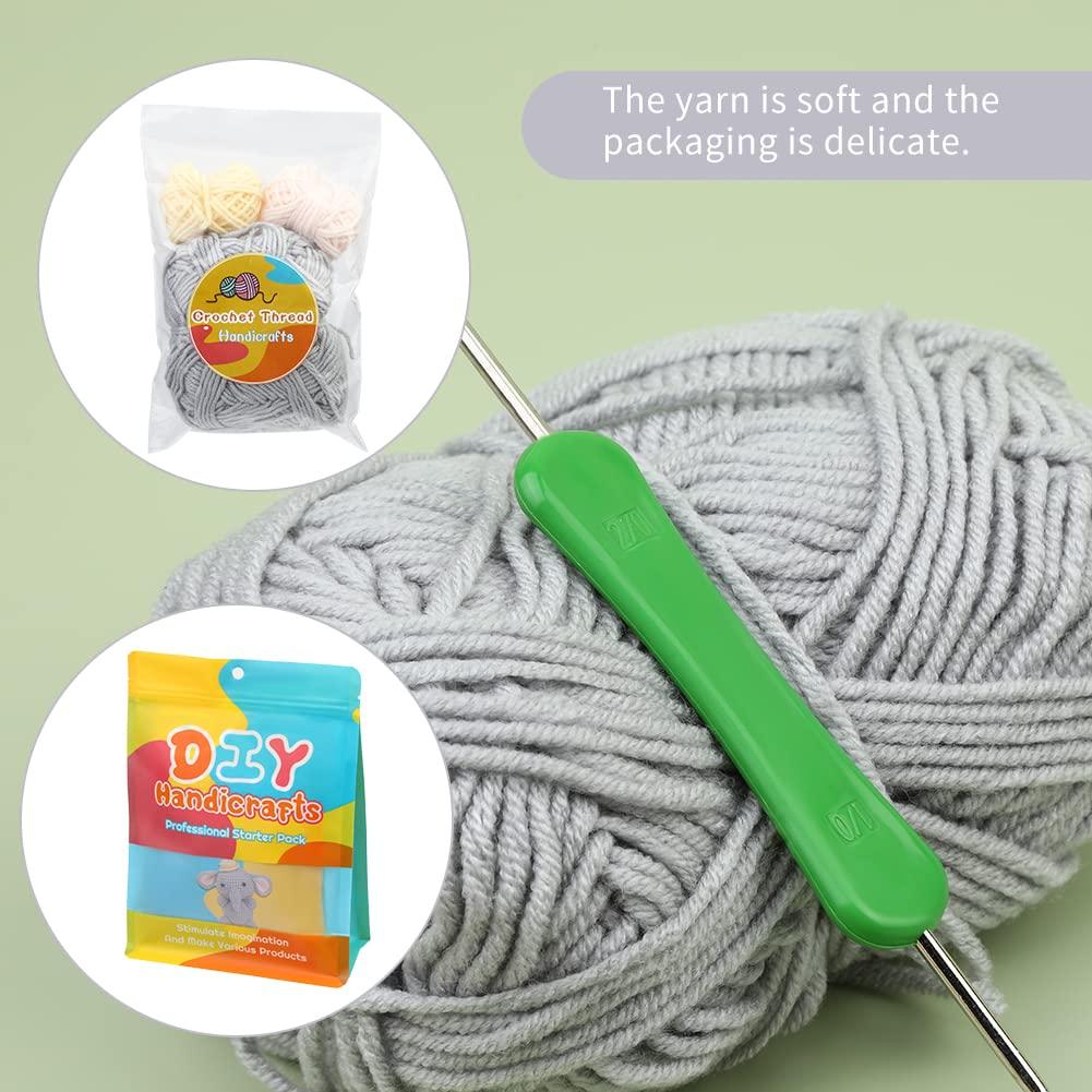 Grey Elepant Crochet Kit - Uzecpk.com