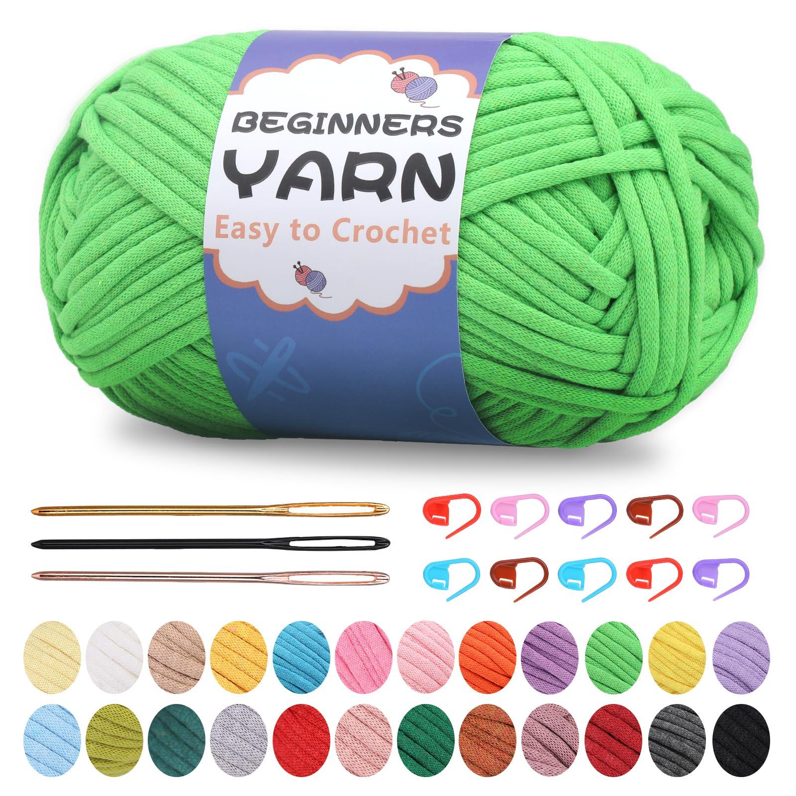 200g Cotton Easy Beginners Crochet Yarn - Uzecpk.com