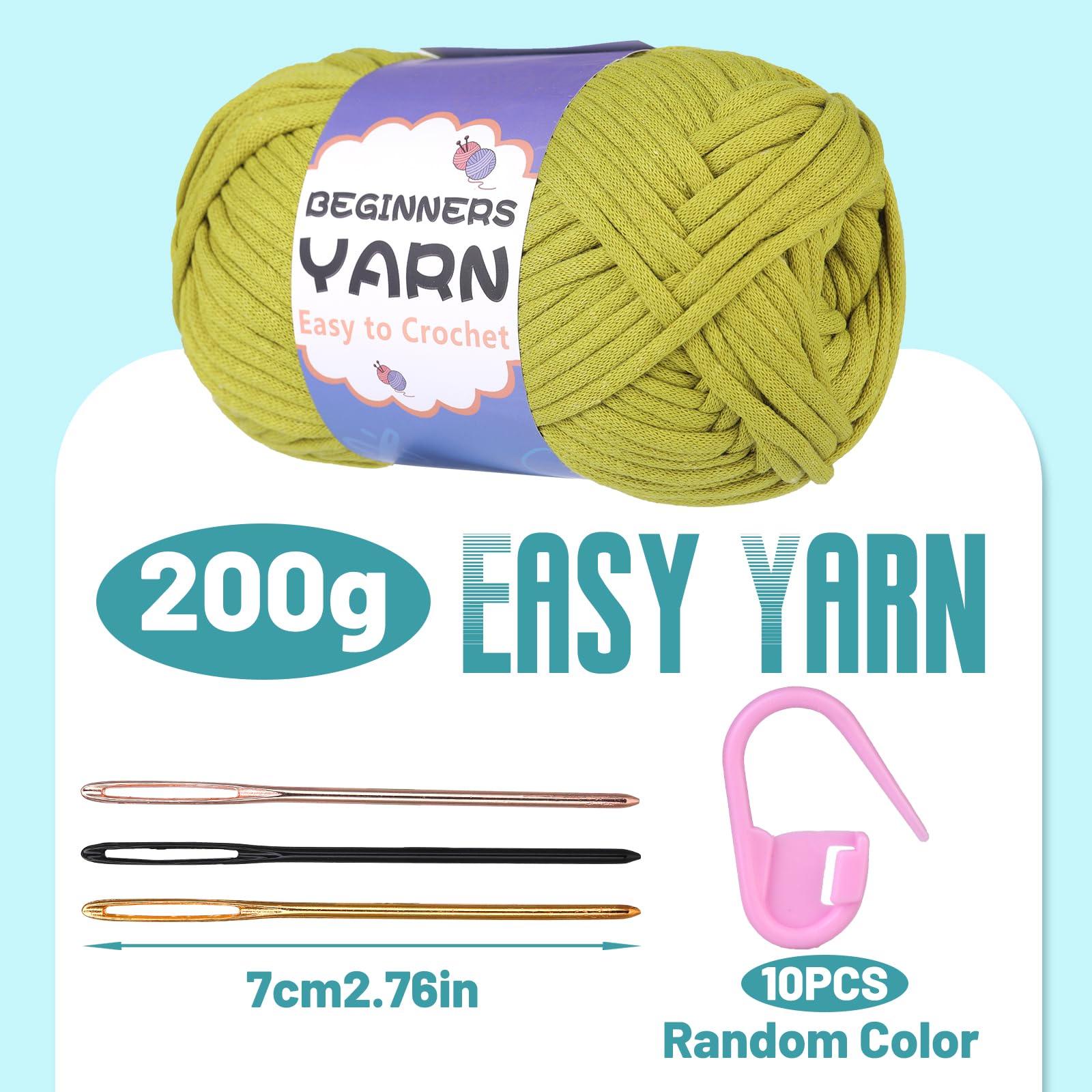 200g Cotton Easy Beginners Crochet Yarn - Uzecpk.com