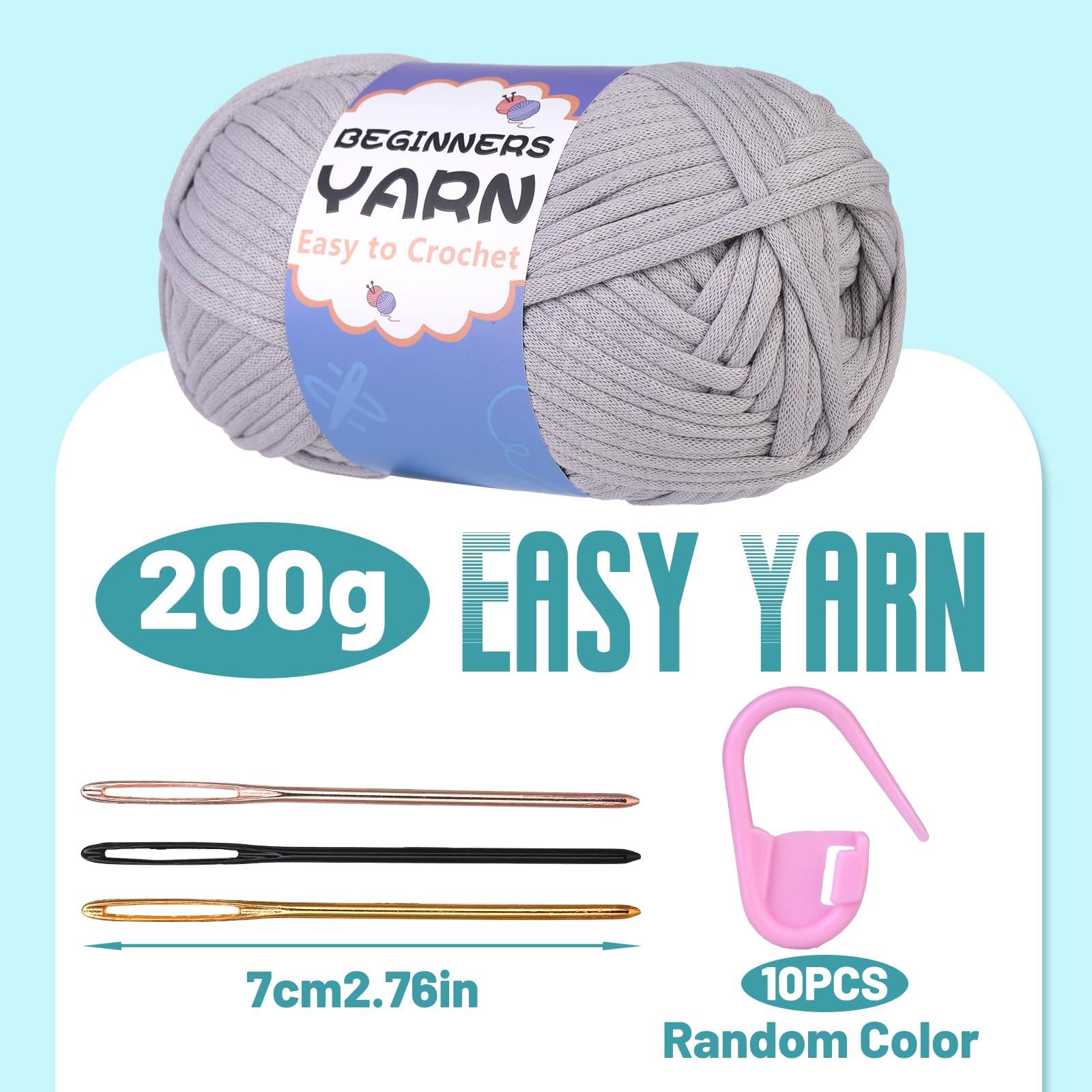 200g Cotton Easy Beginners Crochet Yarn - Uzecpk.com