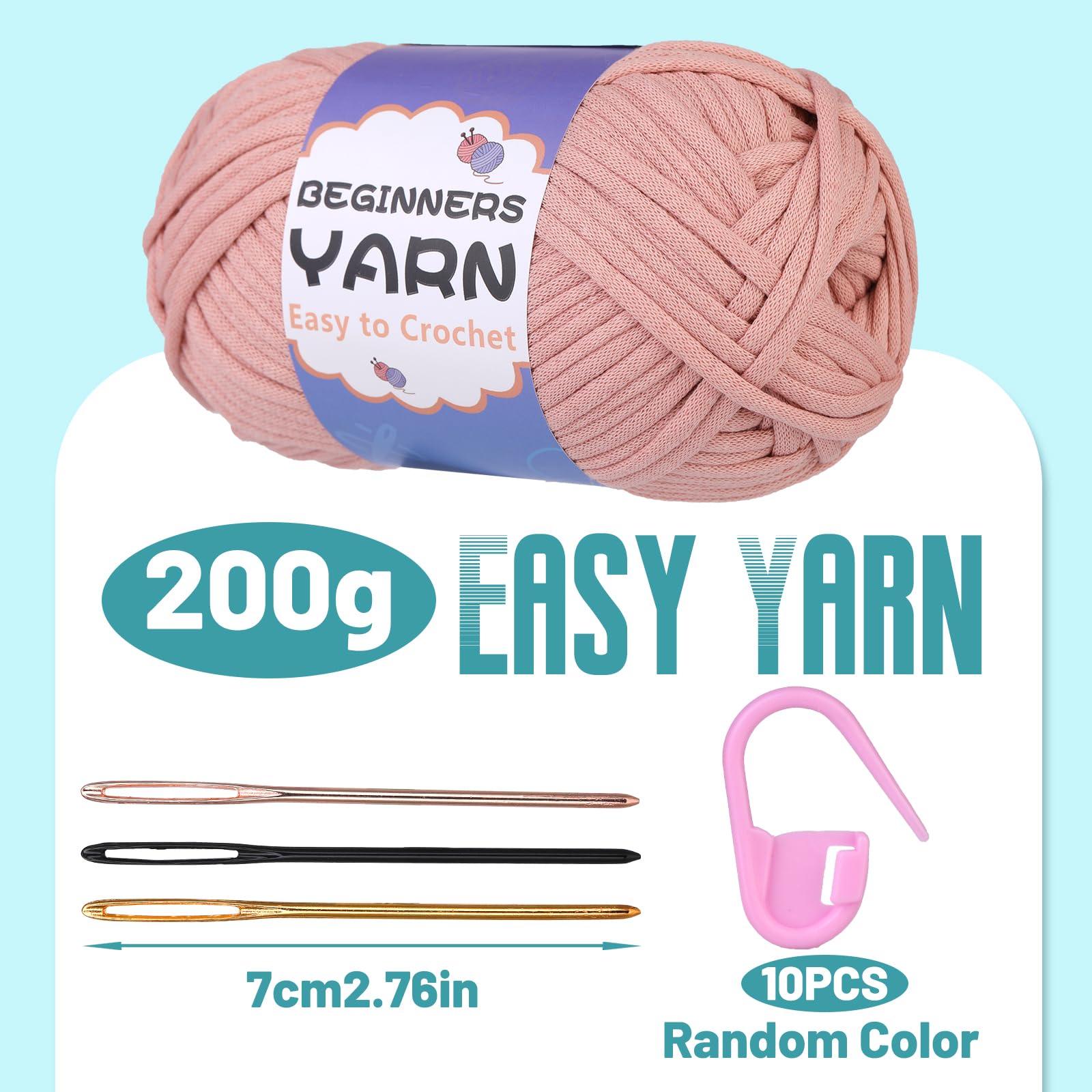 200g Cotton Easy Beginners Crochet Yarn - Uzecpk.com