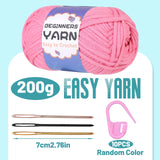 200g Cotton Easy Beginners Crochet Yarn