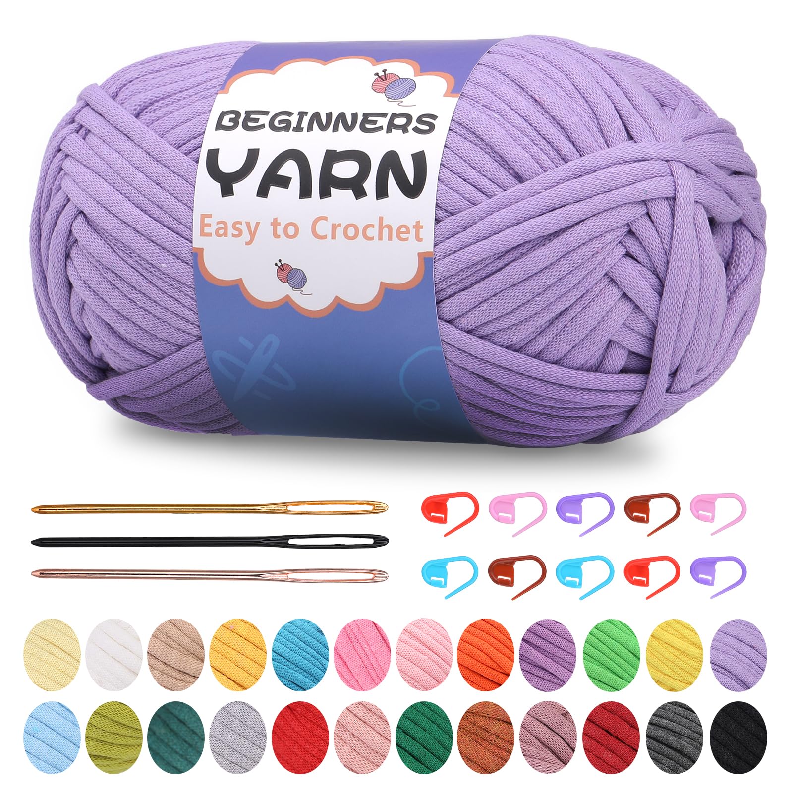 200g Cotton Easy Beginners Crochet Yarn