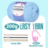 200g Cotton Easy Beginners Crochet Yarn