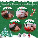 Christmas Snowman Crochet Kit