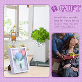 Crochet Photo Frame Bouquet Set