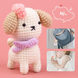 White Puppy Crochet Kit - Uzecpk.com