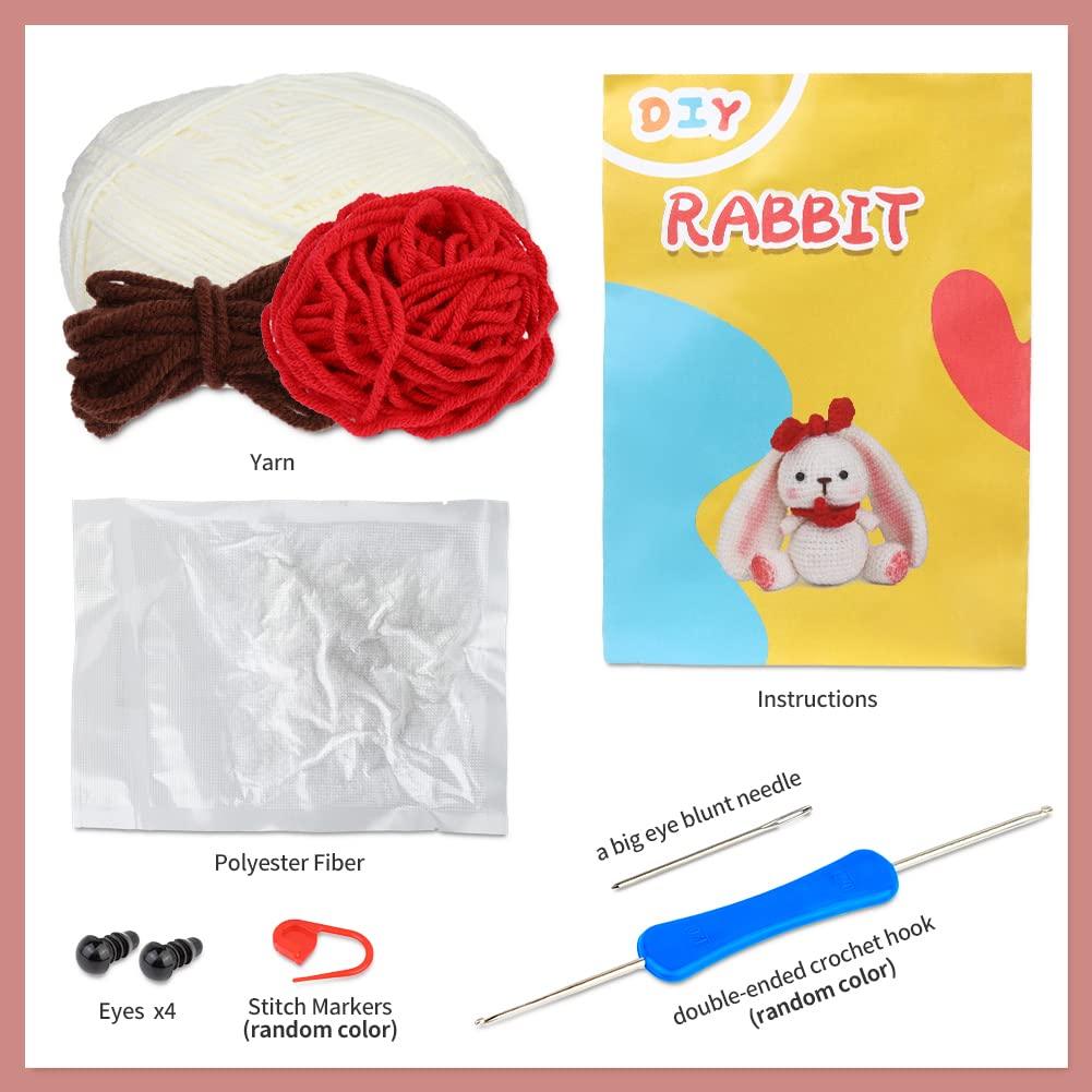 White Rabbit Crochet Kit - Uzecpk.com