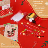 Christmas Candy Cane Beginner Crochet Kit