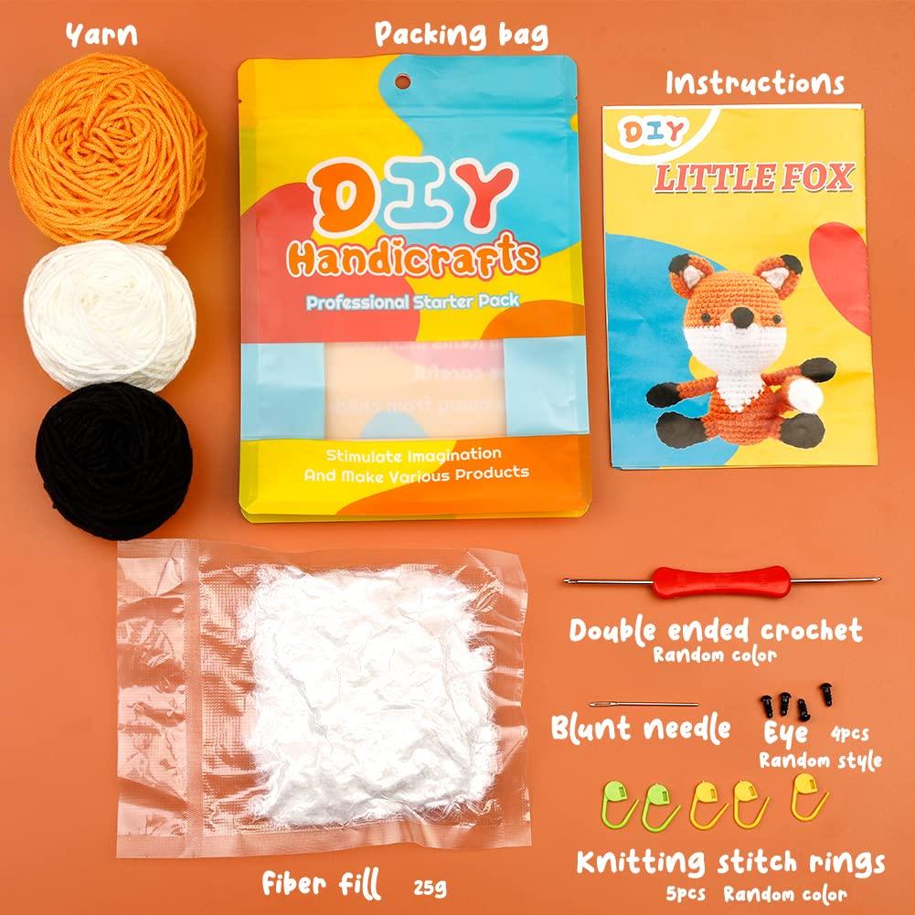Orange Fox Crochet Kit - Uzecpk.com